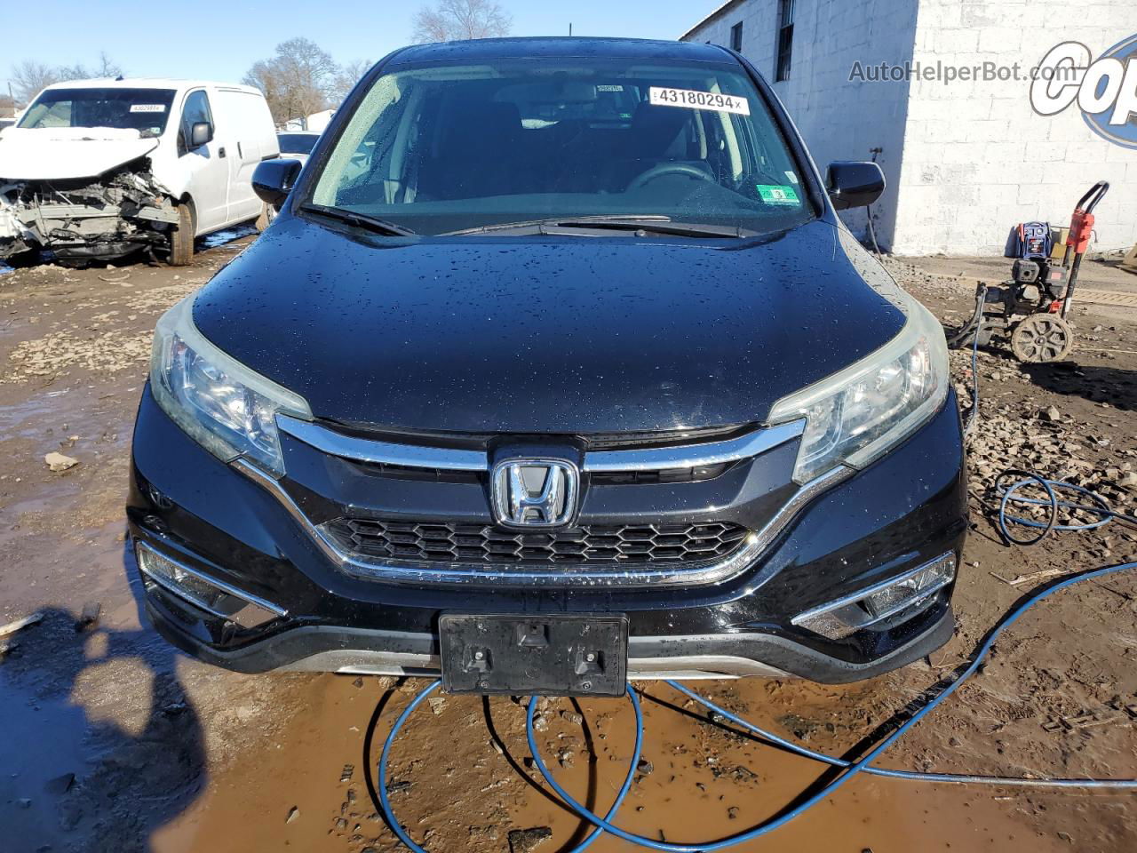 2016 Honda Cr-v Ex Черный vin: 2HKRM4H58GH631305