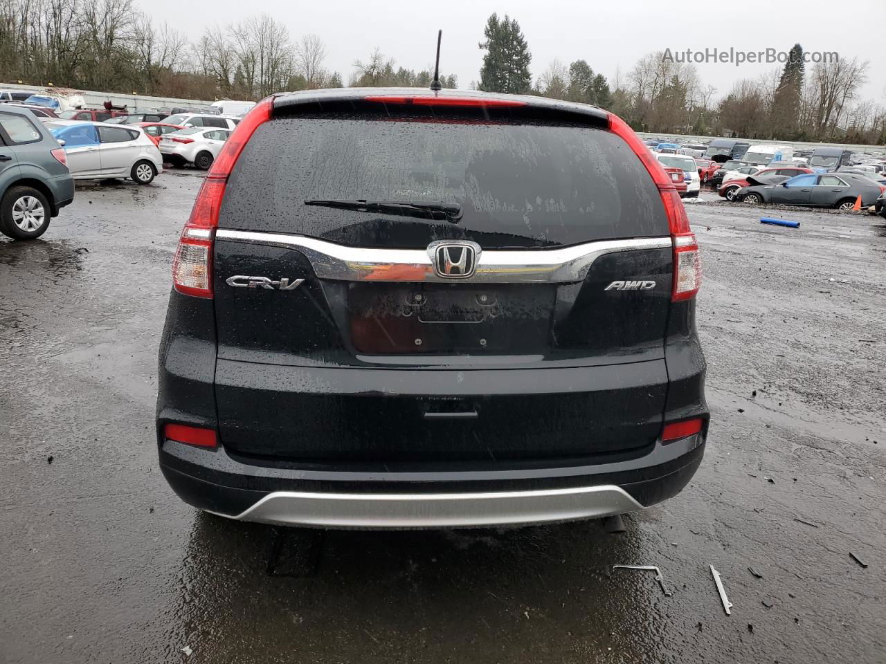 2016 Honda Cr-v Ex Black vin: 2HKRM4H58GH652171