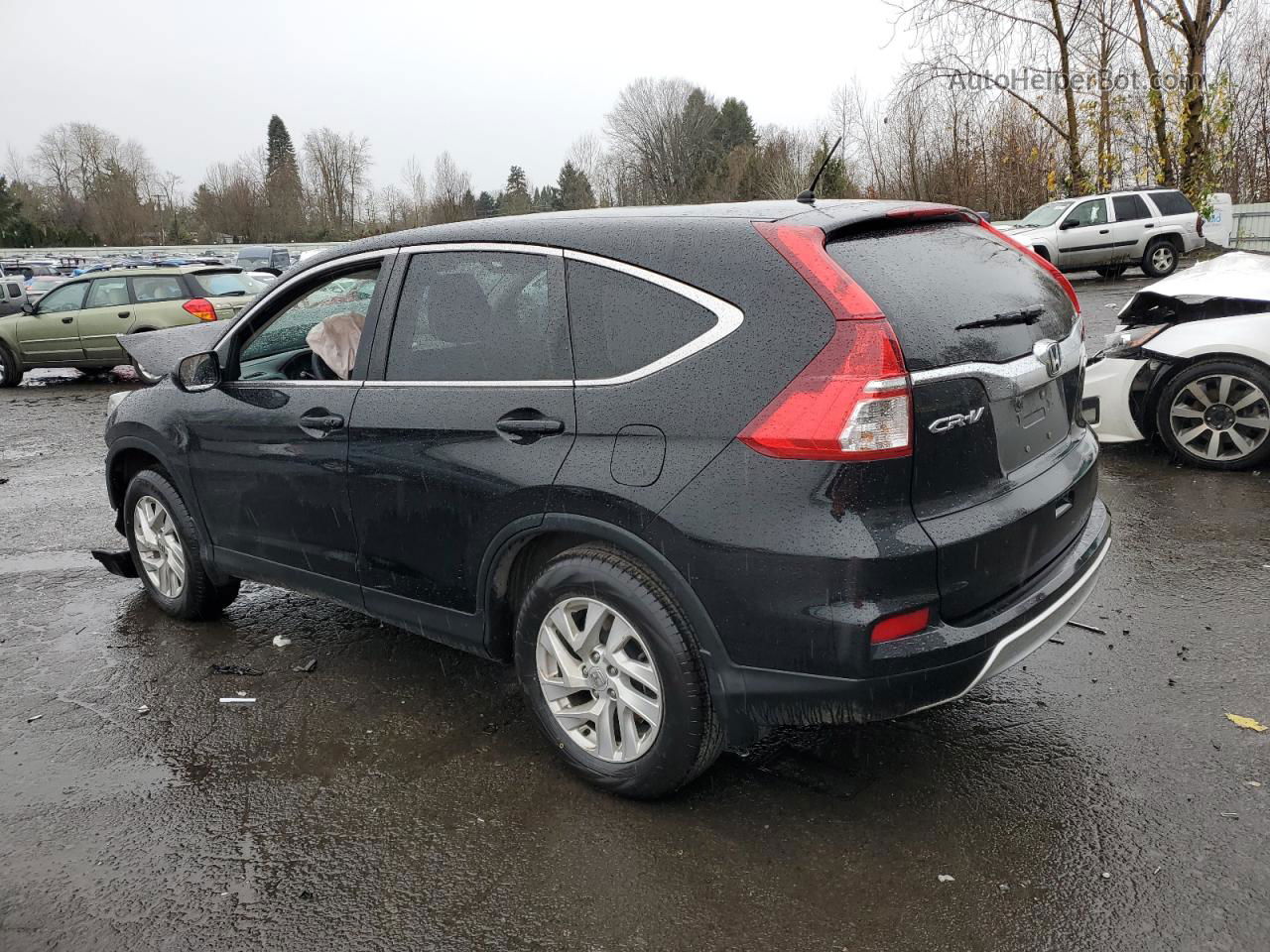 2016 Honda Cr-v Ex Black vin: 2HKRM4H58GH652171