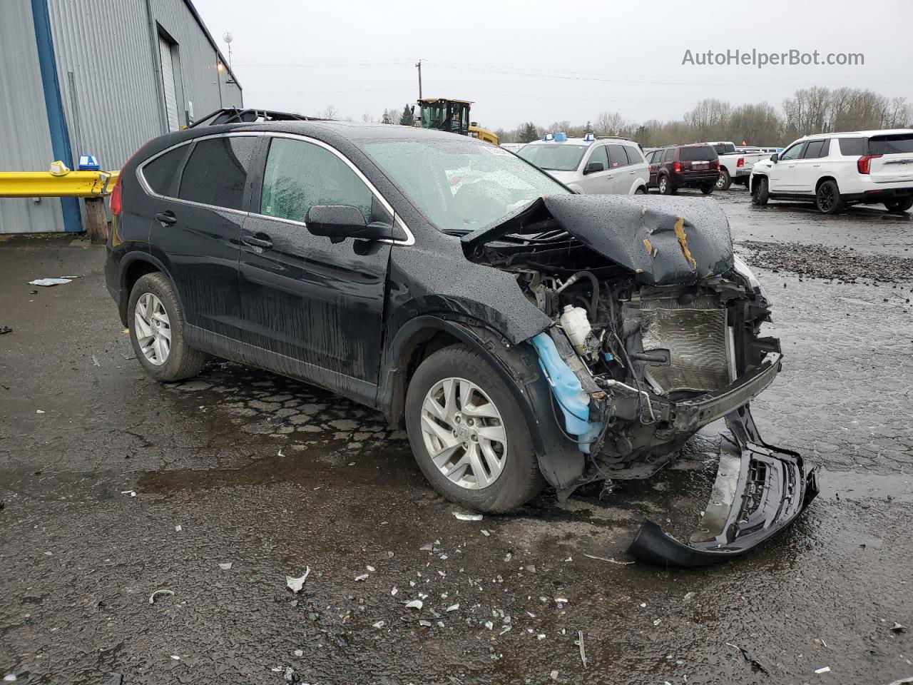 2016 Honda Cr-v Ex Black vin: 2HKRM4H58GH652171