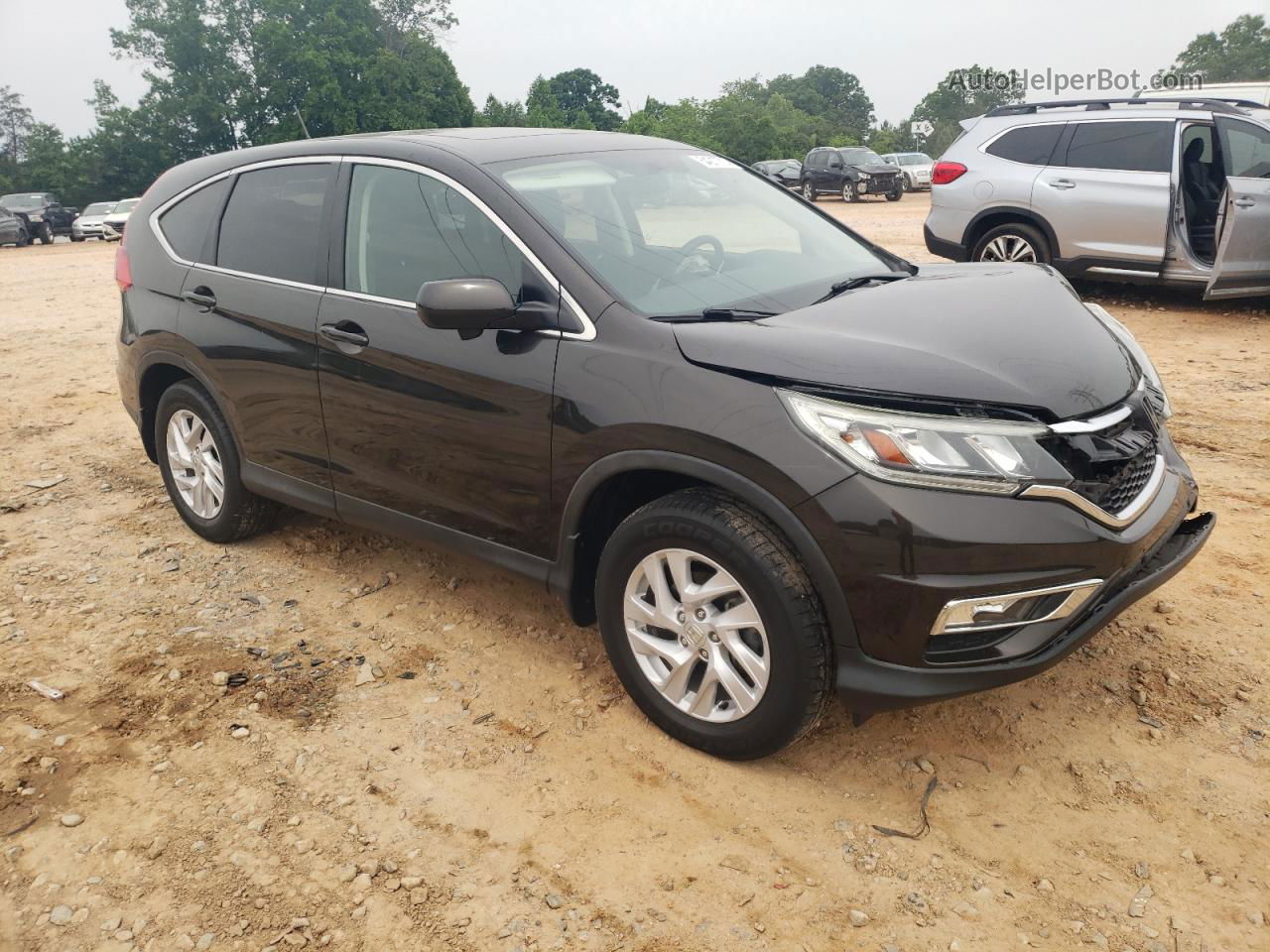 2016 Honda Cr-v Ex Brown vin: 2HKRM4H58GH662103