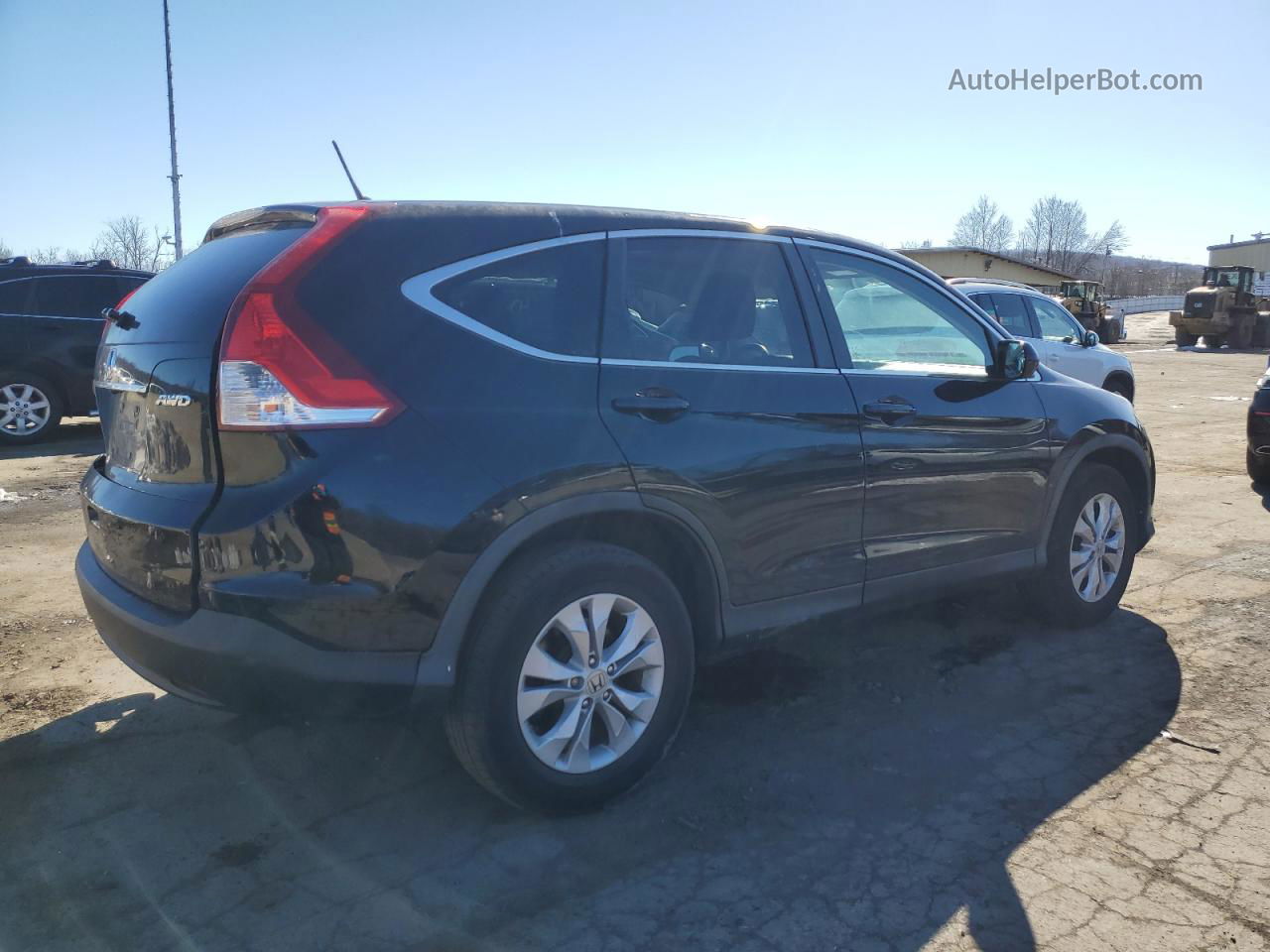 2012 Honda Cr-v Ex Black vin: 2HKRM4H59CH616919