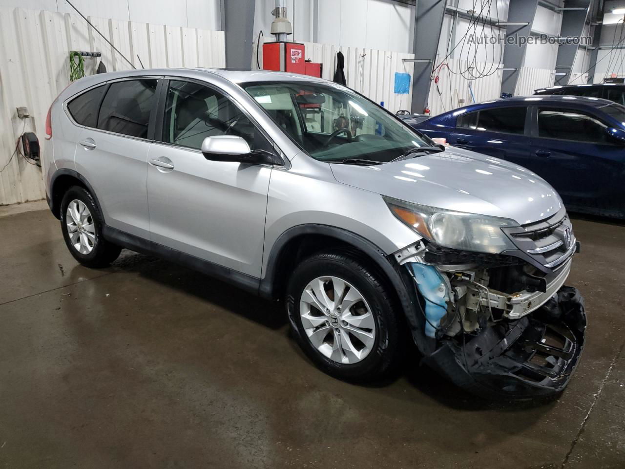 2013 Honda Cr-v Ex Silver vin: 2HKRM4H59DH609647