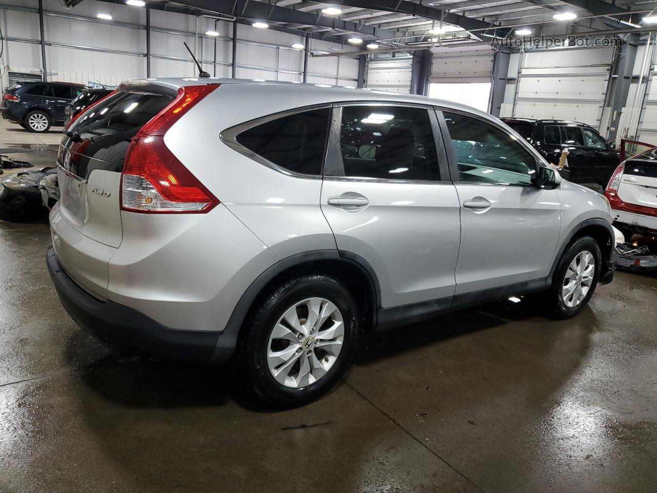 2013 Honda Cr-v Ex Silver vin: 2HKRM4H59DH609647