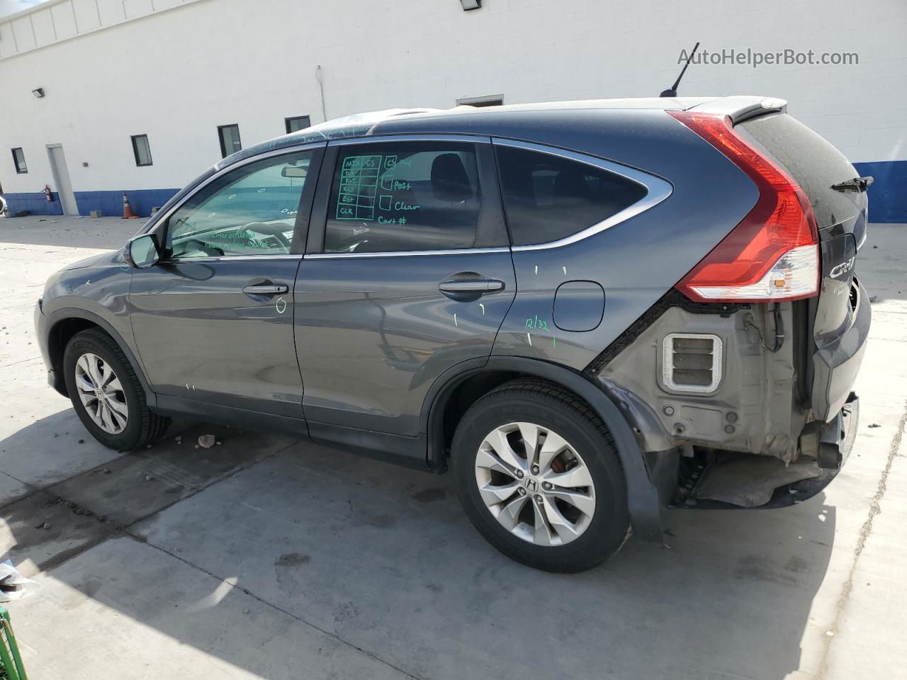 2013 Honda Cr-v Ex Gray vin: 2HKRM4H59DH618428