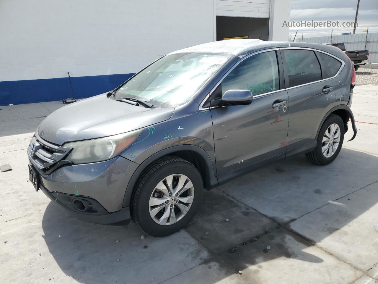 2013 Honda Cr-v Ex Gray vin: 2HKRM4H59DH618428