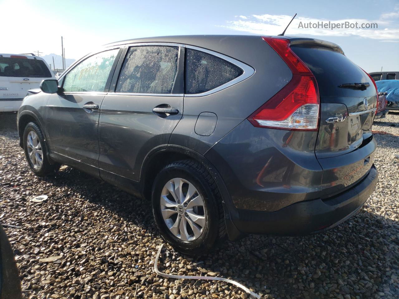 2013 Honda Cr-v Ex Gray vin: 2HKRM4H59DH672098