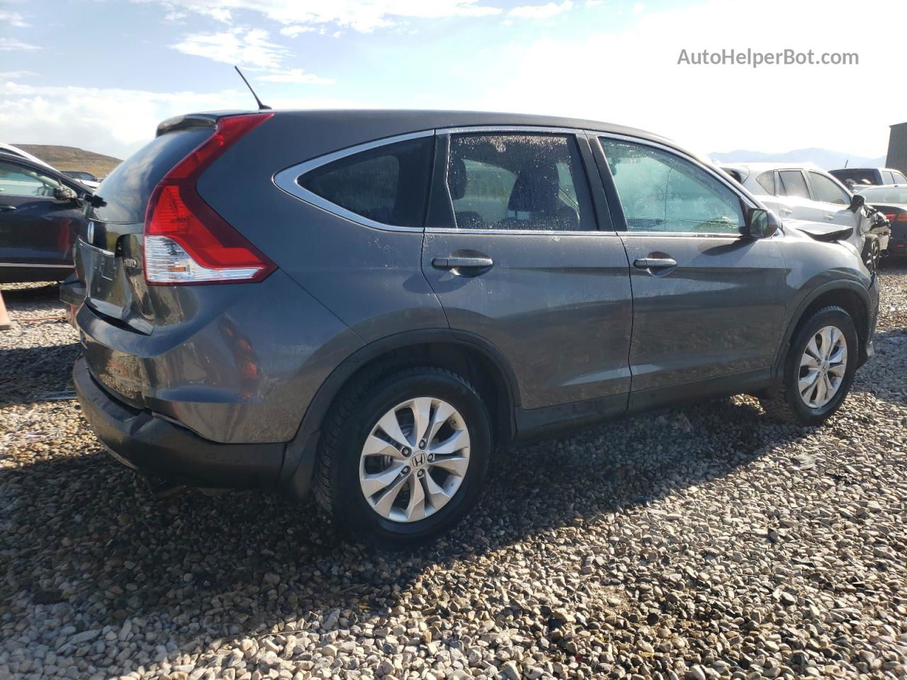 2013 Honda Cr-v Ex Gray vin: 2HKRM4H59DH672098