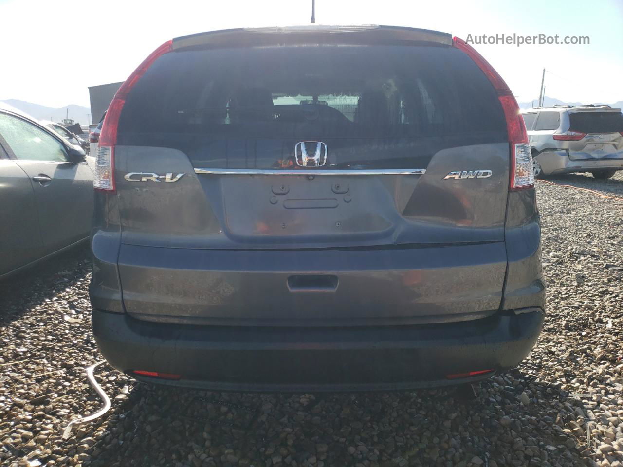 2013 Honda Cr-v Ex Gray vin: 2HKRM4H59DH672098