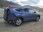 2013 Honda Cr-v Ex Blue vin: 2HKRM4H59DH672912