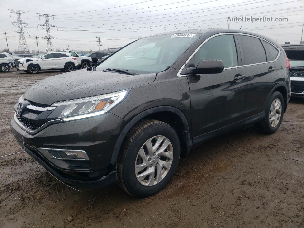 2015 Honda Cr-v Ex Black vin: 2HKRM4H59FH609456