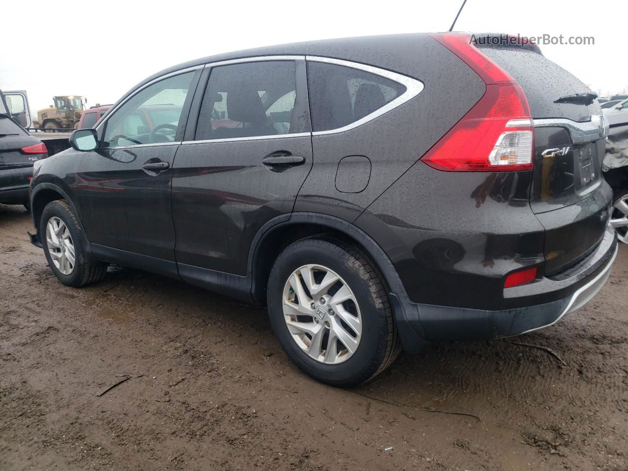 2015 Honda Cr-v Ex Черный vin: 2HKRM4H59FH609456