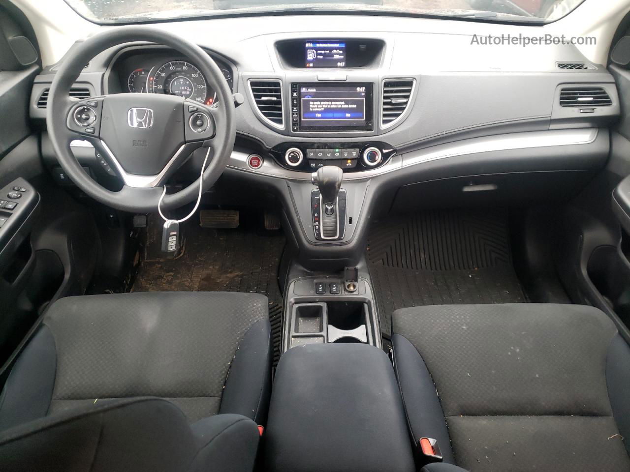 2015 Honda Cr-v Ex Черный vin: 2HKRM4H59FH609456