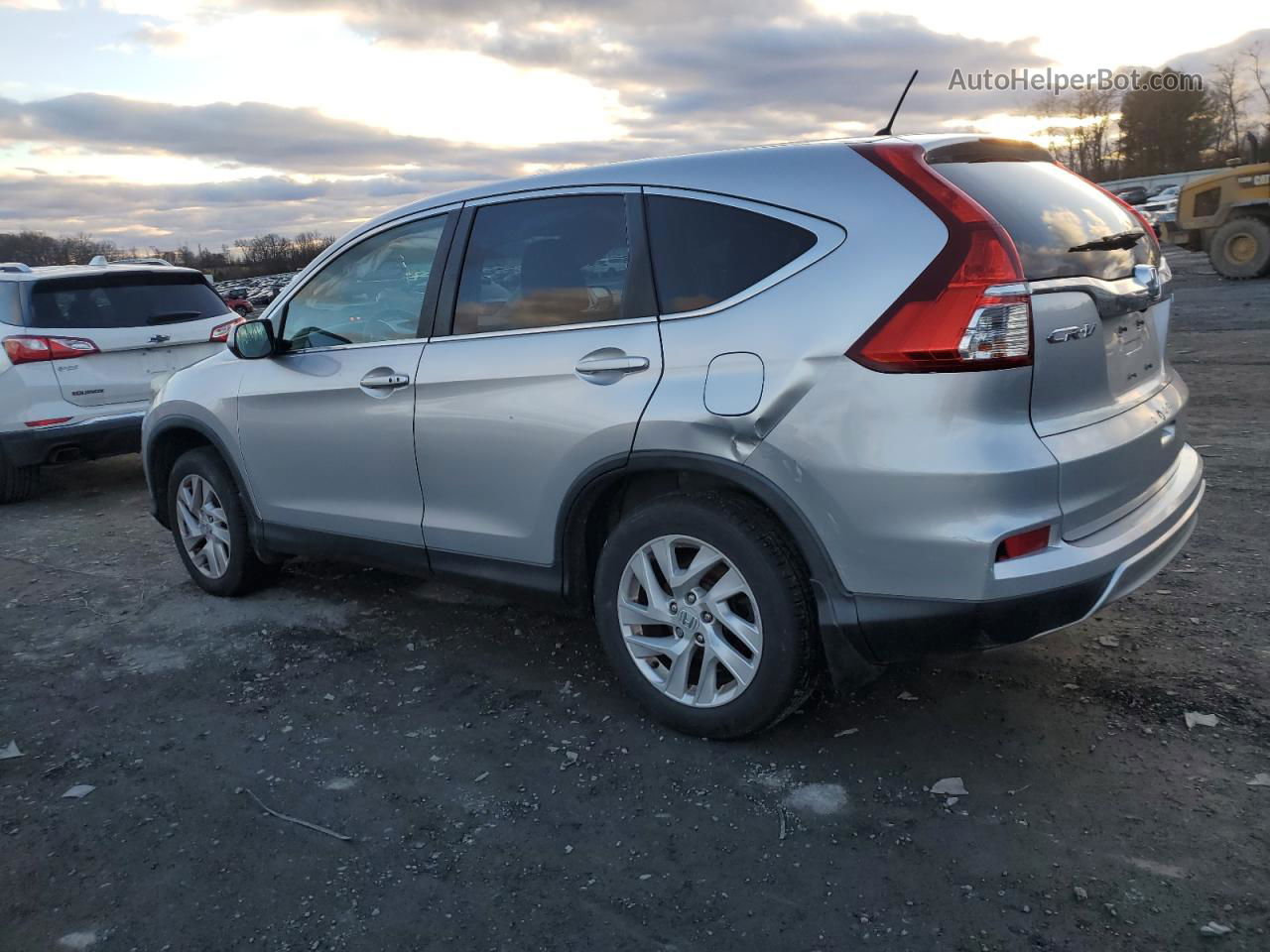 2015 Honda Cr-v Ex Silver vin: 2HKRM4H59FH642442