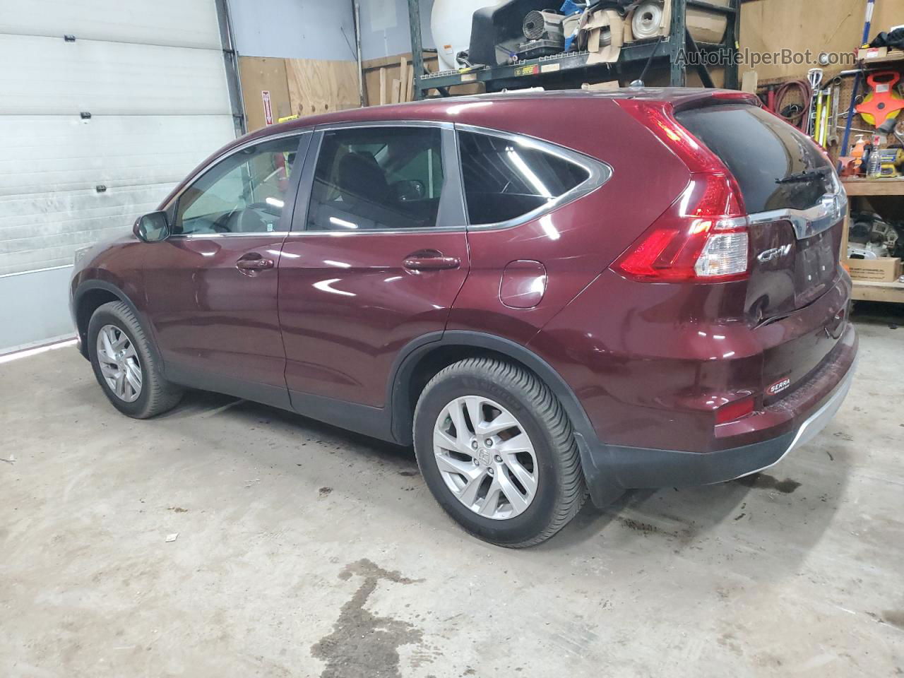 2015 Honda Cr-v Ex Бордовый vin: 2HKRM4H59FH666885