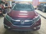 2015 Honda Cr-v Ex Burgundy vin: 2HKRM4H59FH666885