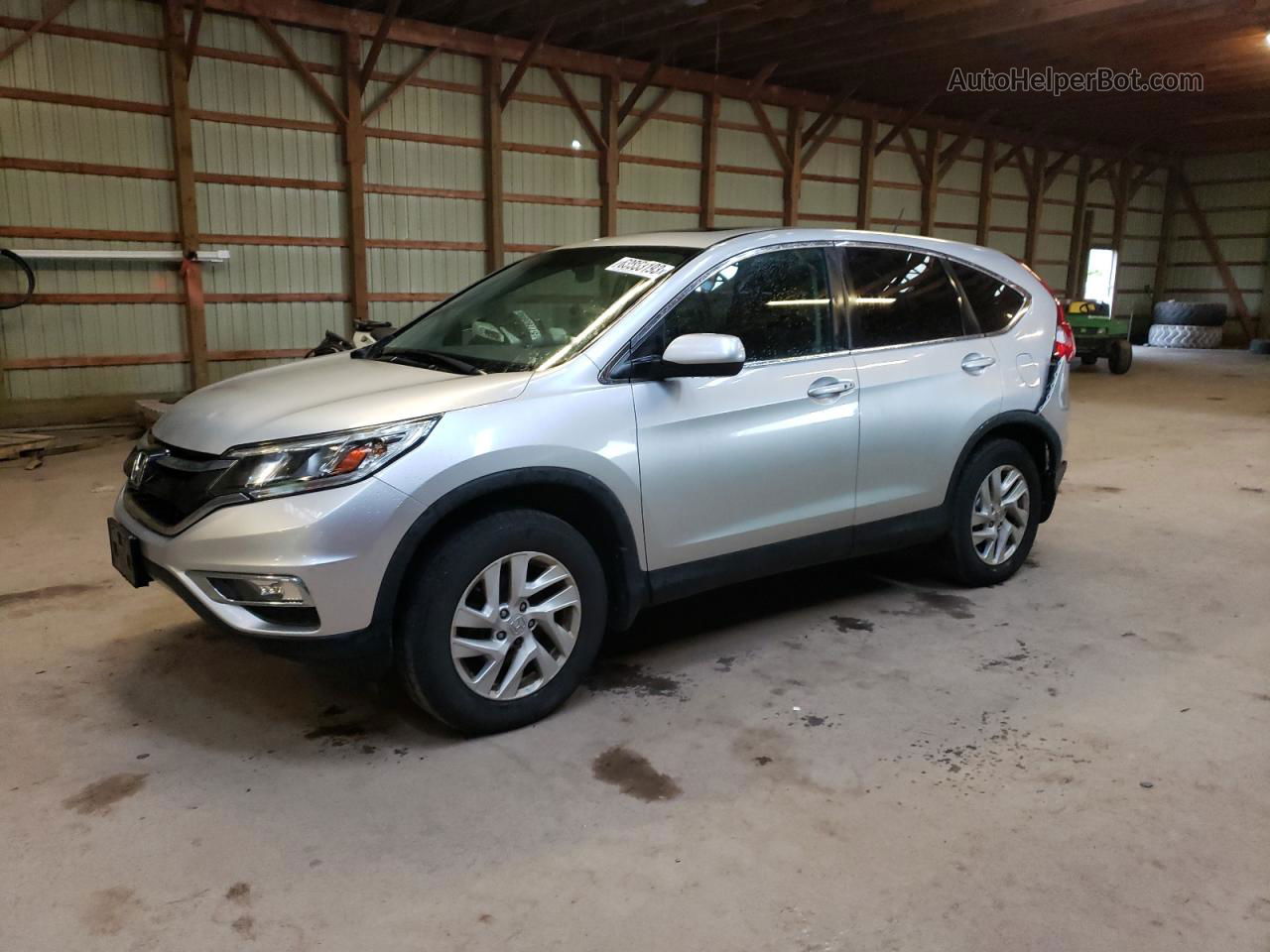 2016 Honda Cr-v Ex Silver vin: 2HKRM4H59GH126177