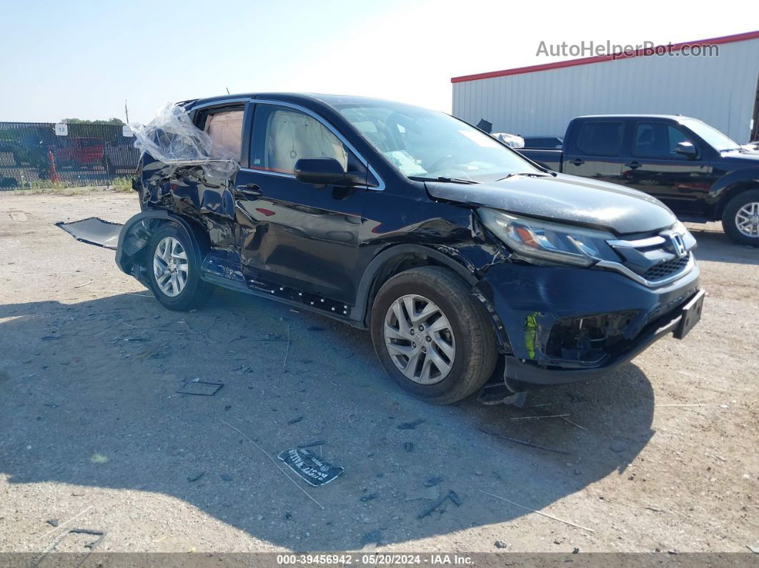 2016 Honda Cr-v Ex Черный vin: 2HKRM4H59GH603853