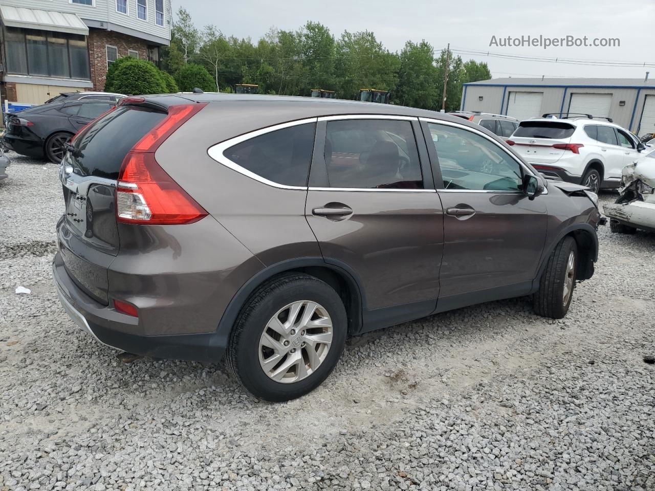 2016 Honda Cr-v Ex Brown vin: 2HKRM4H59GH635170