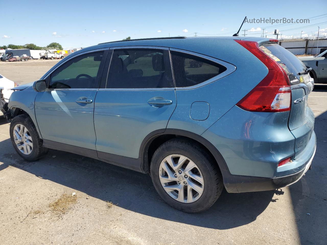 2016 Honda Cr-v Ex Turquoise vin: 2HKRM4H59GH683512