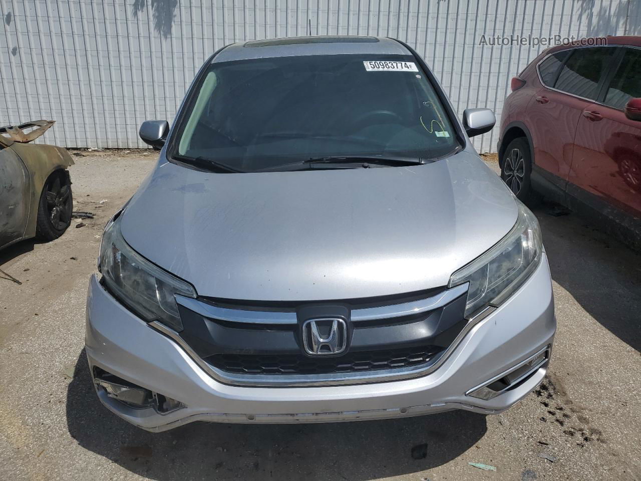 2016 Honda Cr-v Ex Серебряный vin: 2HKRM4H59GH714905