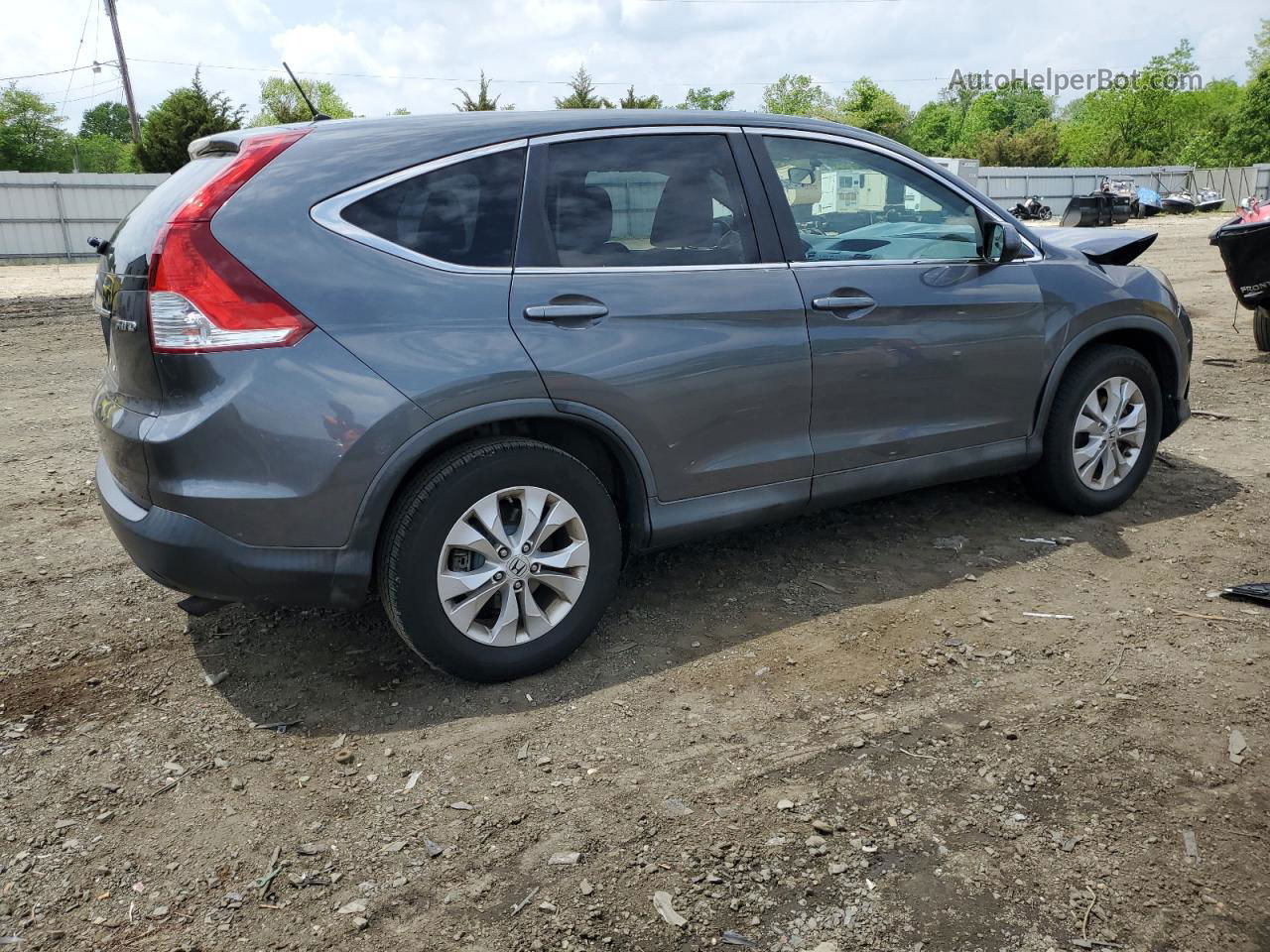 2012 Honda Cr-v Ex Gray vin: 2HKRM4H5XCH632336