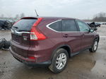 2015 Honda Cr-v Ex Burgundy vin: 2HKRM4H5XFH625231