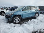 2015 Honda Cr-v Ex Blue vin: 2HKRM4H5XFH670928