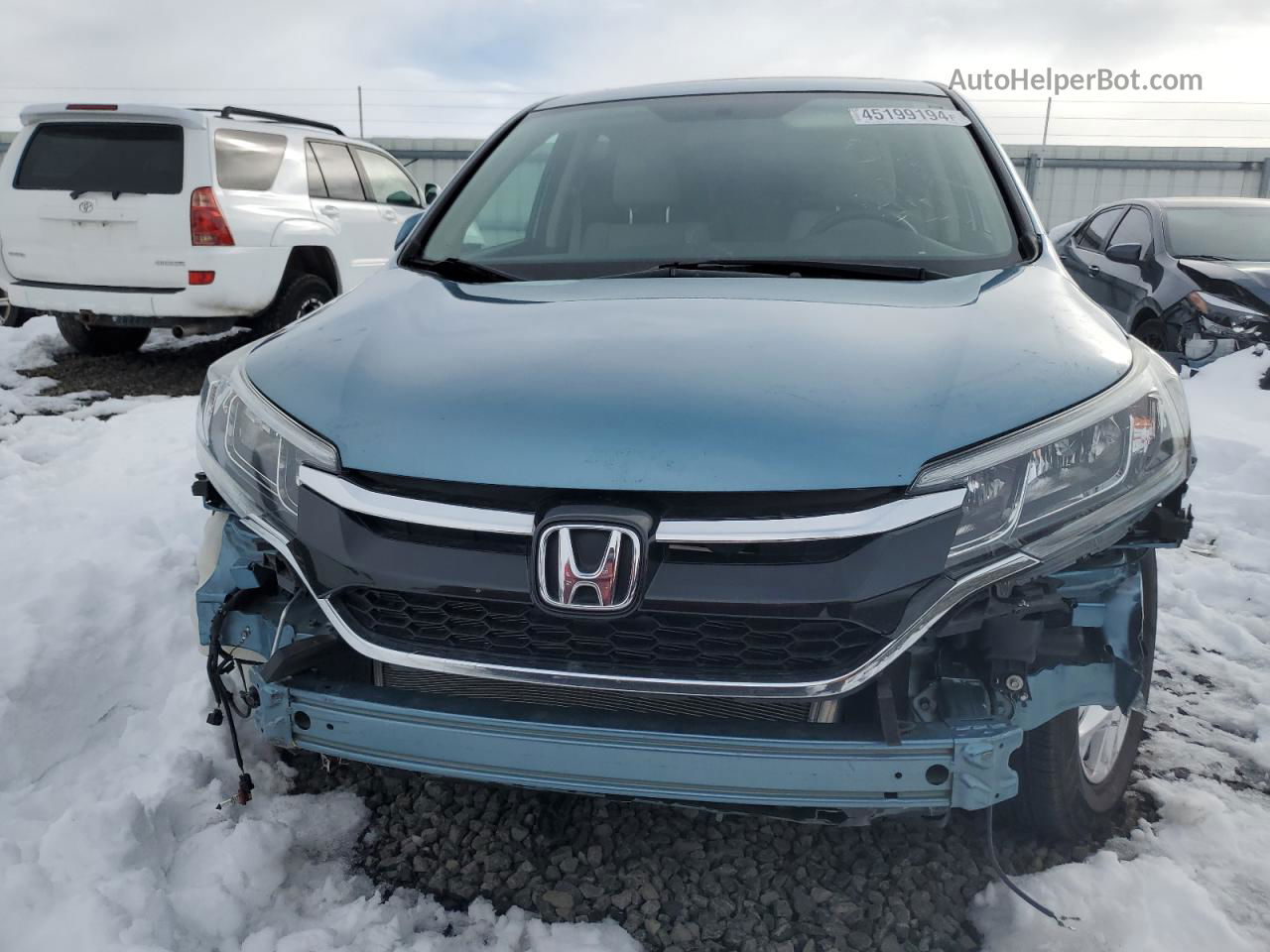 2015 Honda Cr-v Ex Blue vin: 2HKRM4H5XFH670928