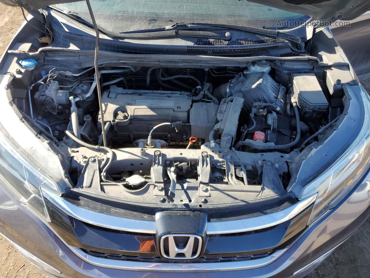 2015 Honda Cr-v Ex Серый vin: 2HKRM4H5XFH689396