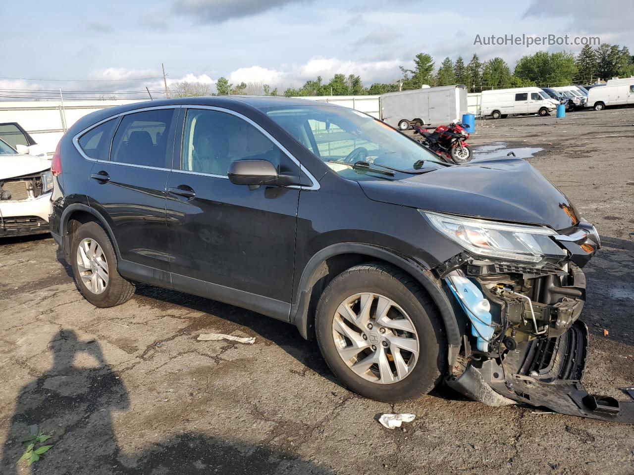 2016 Honda Cr-v Ex Brown vin: 2HKRM4H5XGH621326