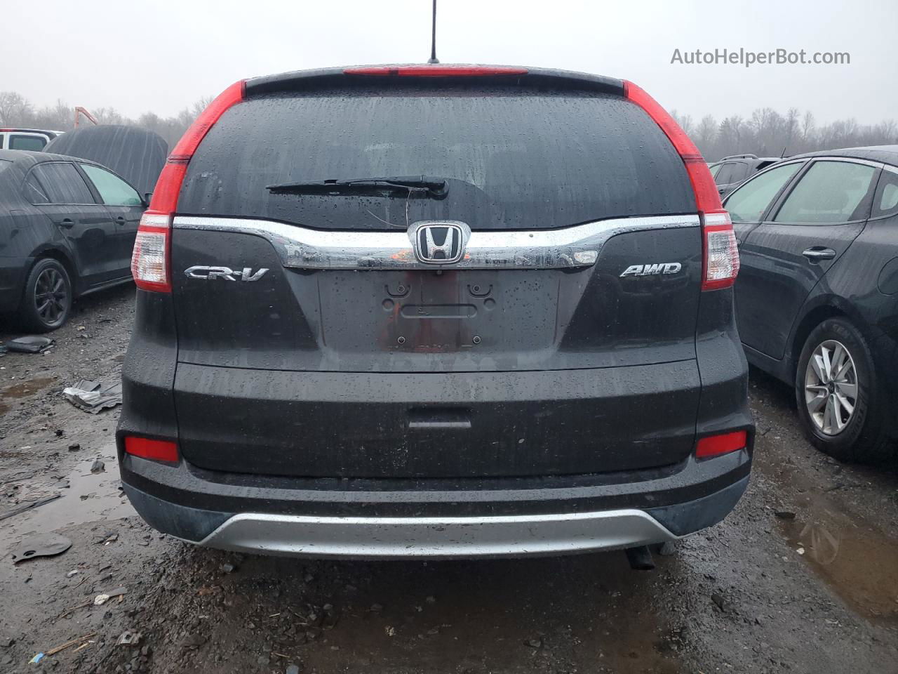 2016 Honda Cr-v Ex Charcoal vin: 2HKRM4H5XGH647232