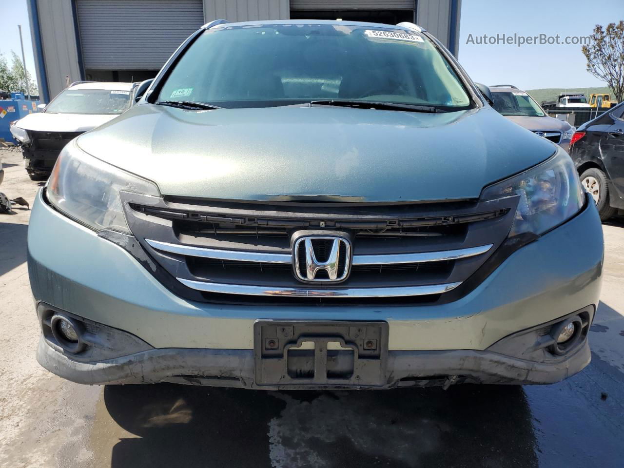 2012 Honda Cr-v Exl Teal vin: 2HKRM4H70CH601873