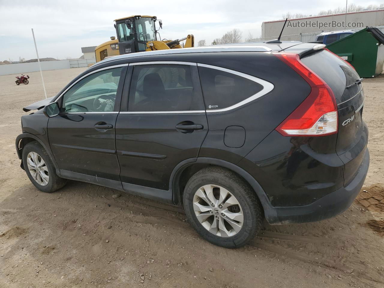 2012 Honda Cr-v Exl Black vin: 2HKRM4H70CH628720