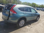 2012 Honda Cr-v Exl Green vin: 2HKRM4H70CH630788