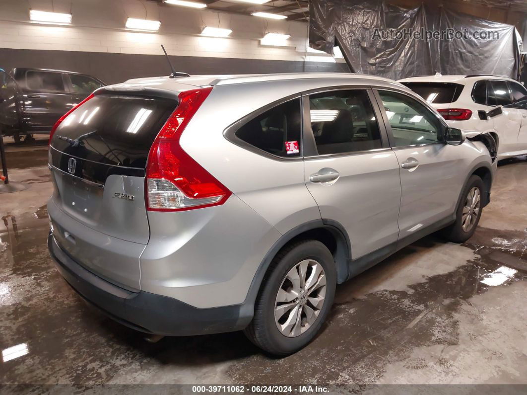 2013 Honda Cr-v Ex-l Silver vin: 2HKRM4H70DH602801