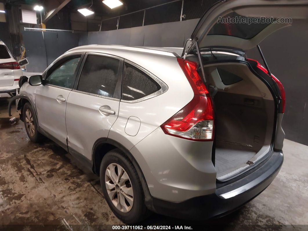 2013 Honda Cr-v Ex-l Silver vin: 2HKRM4H70DH602801