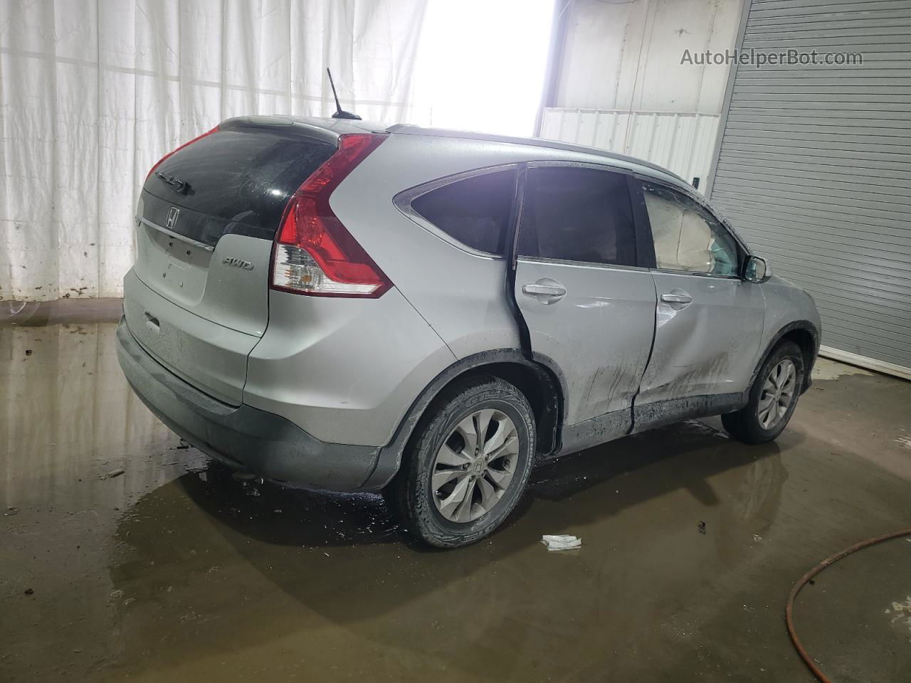 2013 Honda Cr-v Exl Серебряный vin: 2HKRM4H70DH681175