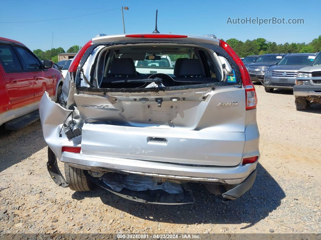 2016 Honda Cr-v Ex-l Silver vin: 2HKRM4H70GH637164