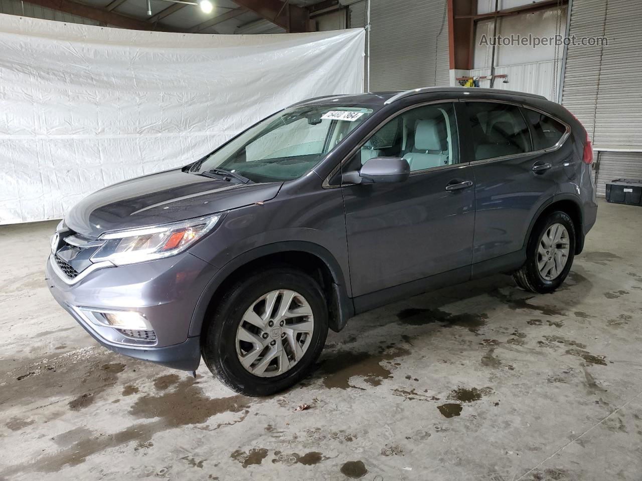 2016 Honda Cr-v Exl Gray vin: 2HKRM4H70GH709657