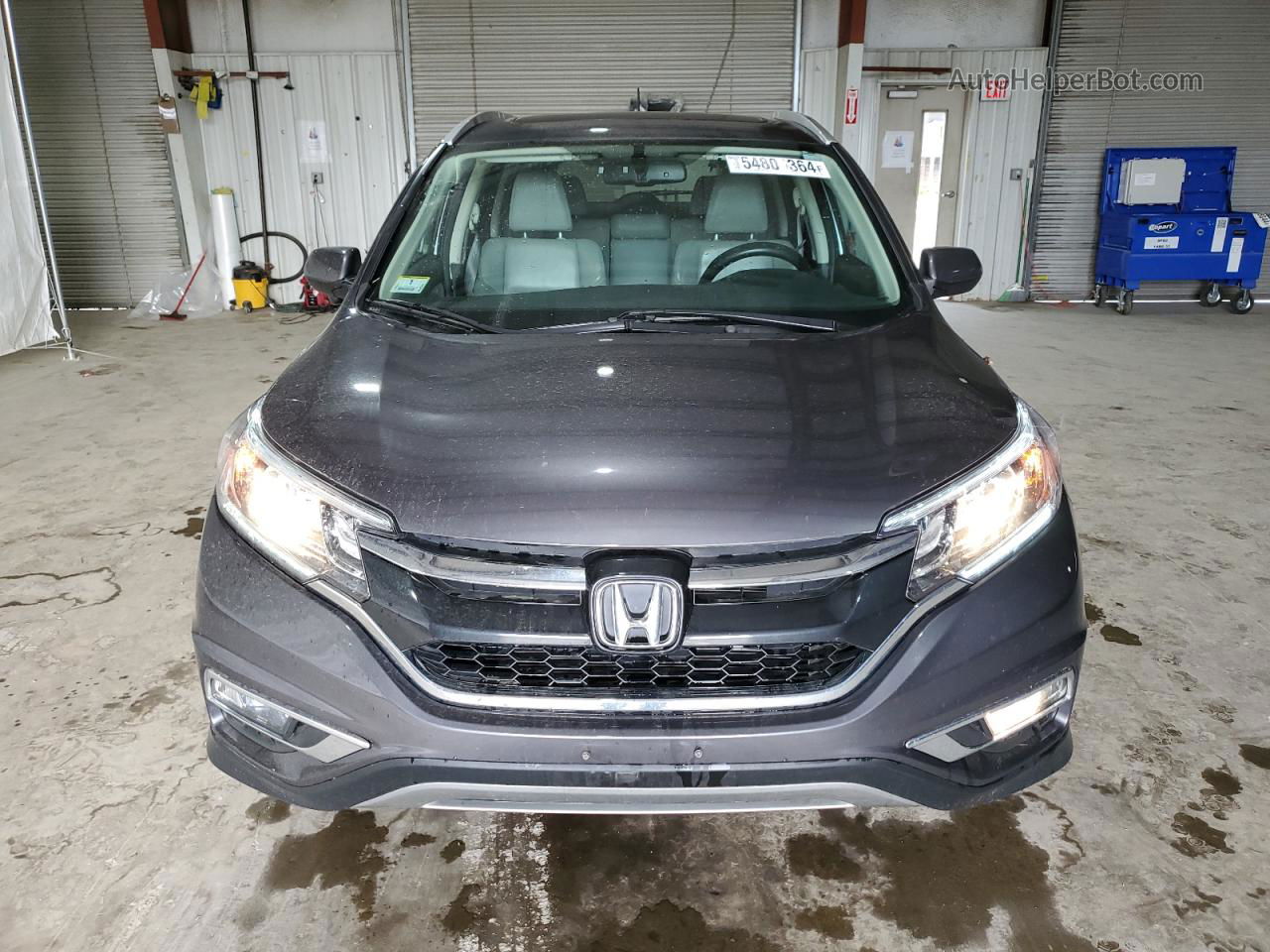 2016 Honda Cr-v Exl Gray vin: 2HKRM4H70GH709657