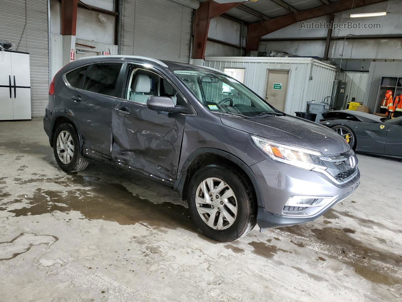 2016 Honda Cr-v Exl Gray vin: 2HKRM4H70GH709657