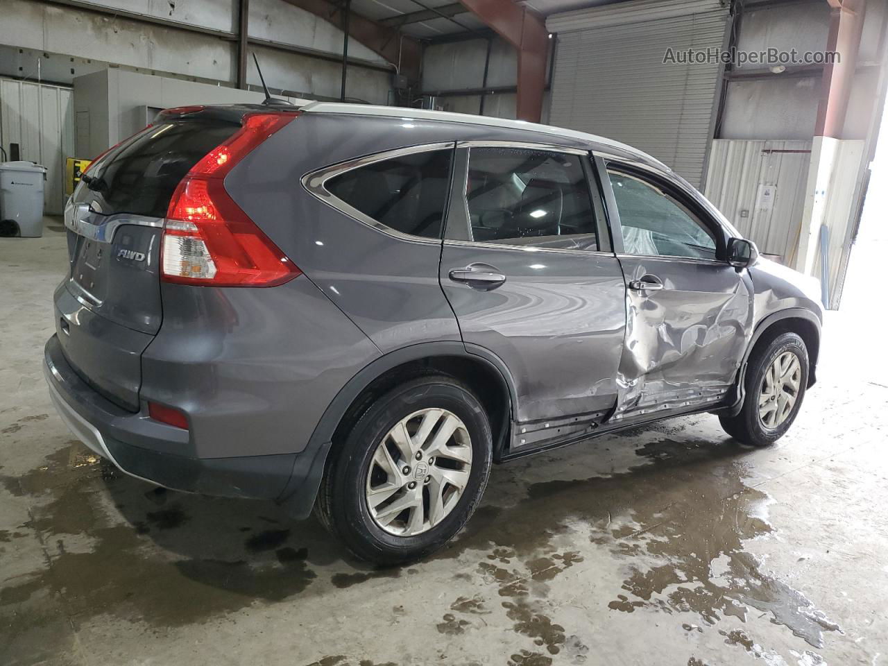 2016 Honda Cr-v Exl Gray vin: 2HKRM4H70GH709657