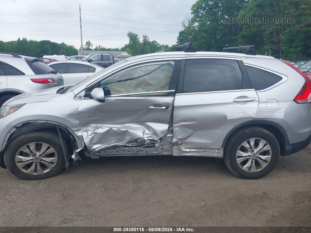 2013 Honda Cr-v Ex-l Silver vin: 2HKRM4H71DH638609