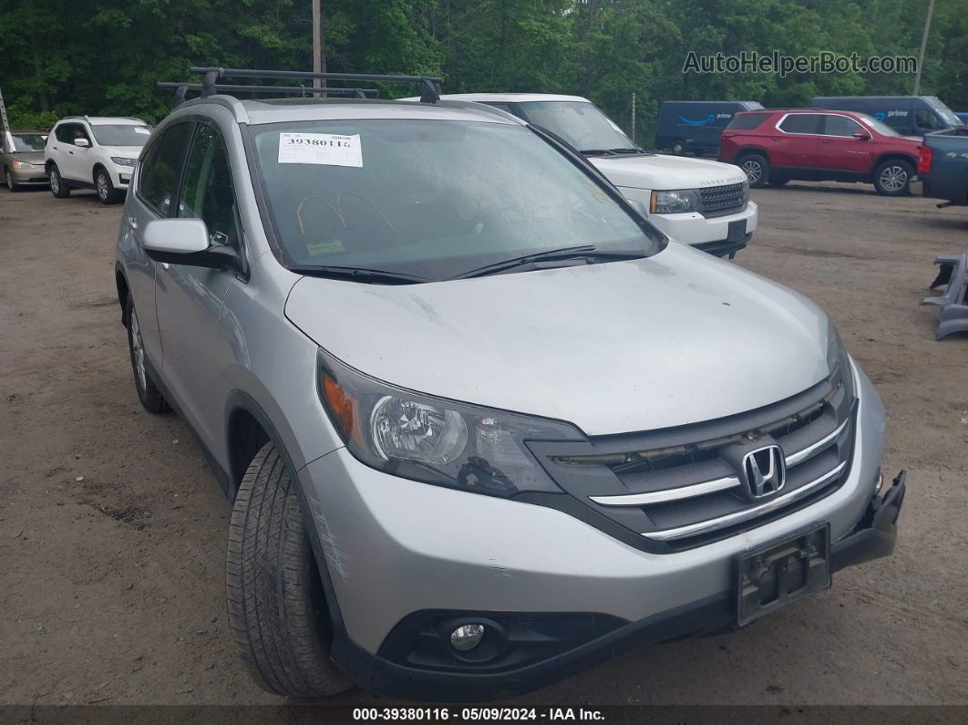 2013 Honda Cr-v Ex-l Silver vin: 2HKRM4H71DH638609