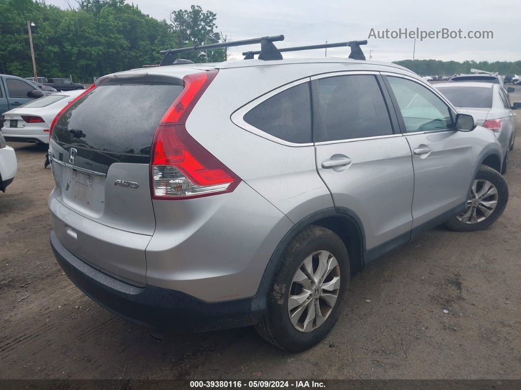 2013 Honda Cr-v Ex-l Серебряный vin: 2HKRM4H71DH638609