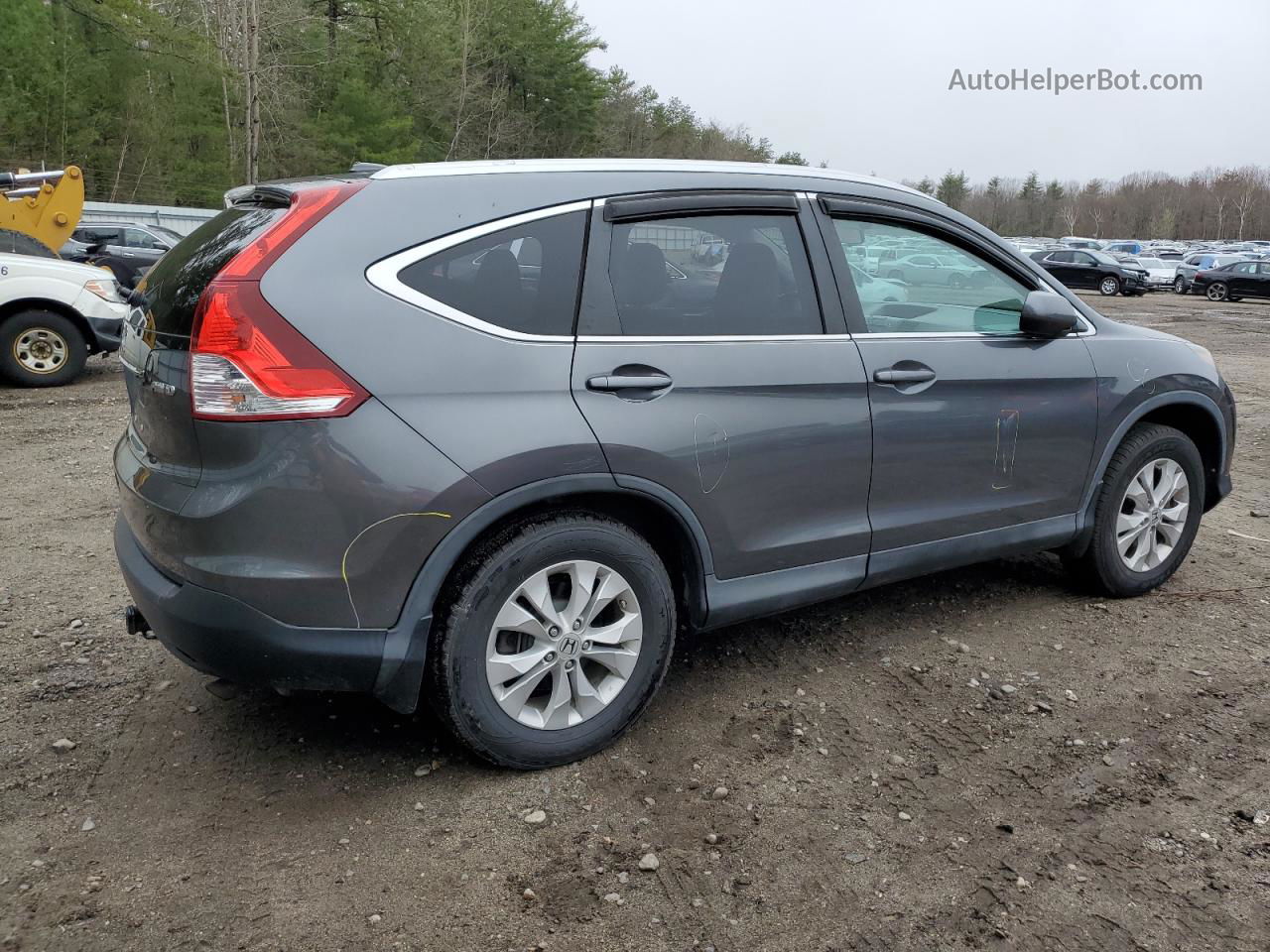 2013 Honda Cr-v Exl Серый vin: 2HKRM4H71DH655765