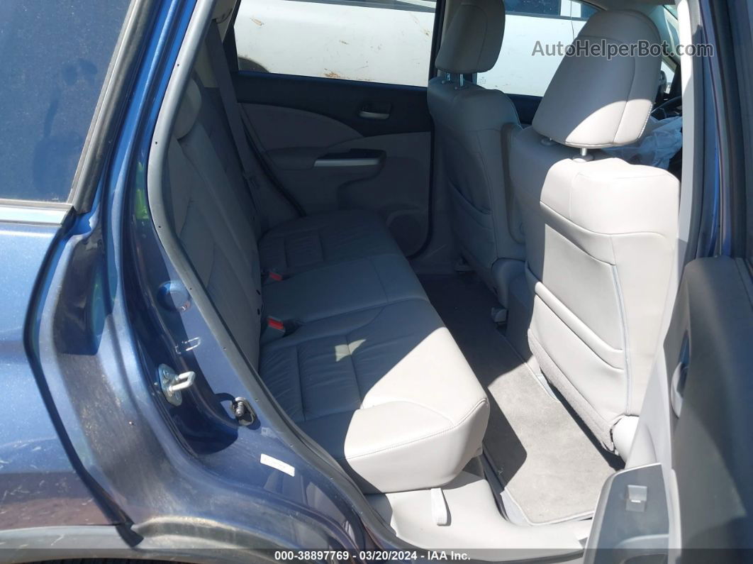 2013 Honda Cr-v Ex-l Синий vin: 2HKRM4H71DH667964