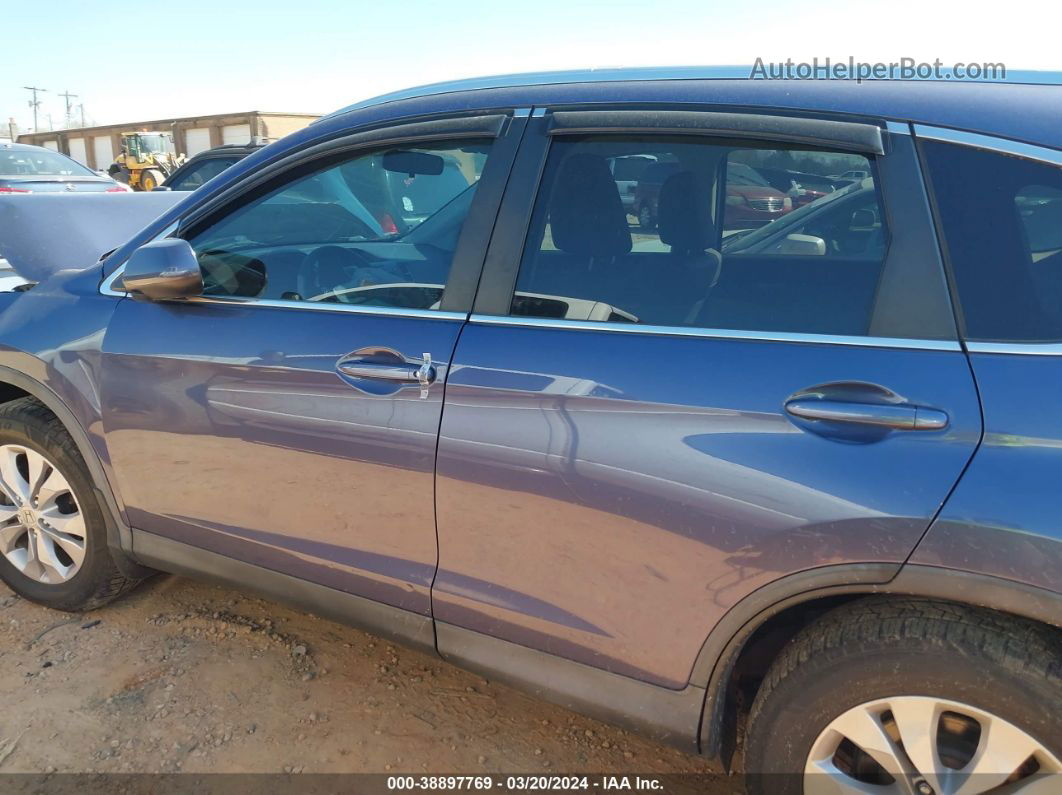 2013 Honda Cr-v Ex-l Синий vin: 2HKRM4H71DH667964