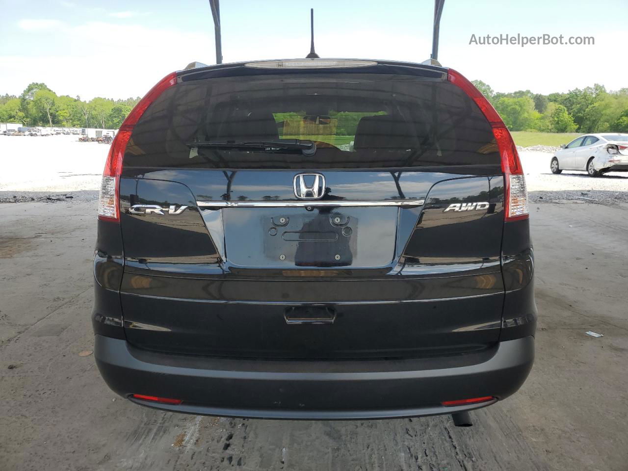 2013 Honda Cr-v Exl Black vin: 2HKRM4H71DH670668